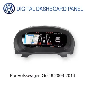 Volkswagen Golf 6 цифровой приборной панели 2008-2014 12,3 дюйма IPS LCD