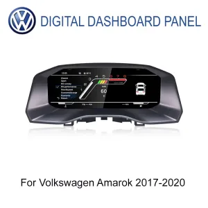 Volkswagen Amarok Цифровая приборная панель 2017-2020 вид спереди 12,3 дюйма IPS LCD