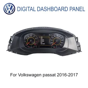 Volkswagen Passat цифровой приборной панели 2016 2017 12,3 дюйма IPS ЖК-дисплей вид спереди