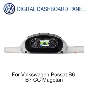 Volkswagen Passat B6 B7 CC Magotan IPS LCD цифровая панель приборов вид спереди