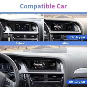 Автомобильный стереомагнитофон Audi A5 на базе Android