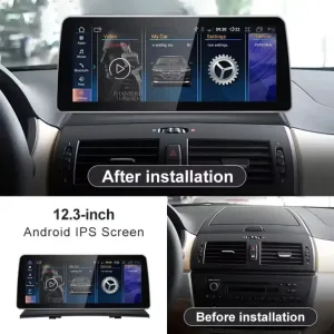 BMW X3 E83 Android Head Unit 2006–2011 CIC/CCC CarPlay Upgrade 4 BMW X3 E83 CIC CCC Android Головное устройство