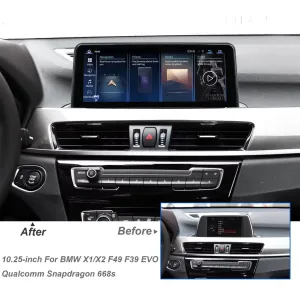 BMW X1 E84 CIC Android Screen 2009–2015 with CarPlay & Android Auto 3 BMW X1 Android головное устройство 2009-2015 | CarPlay стерео