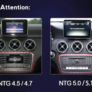Mercedes W176 A-Class Android головное устройство 2012-2018 | CarPlay DSP