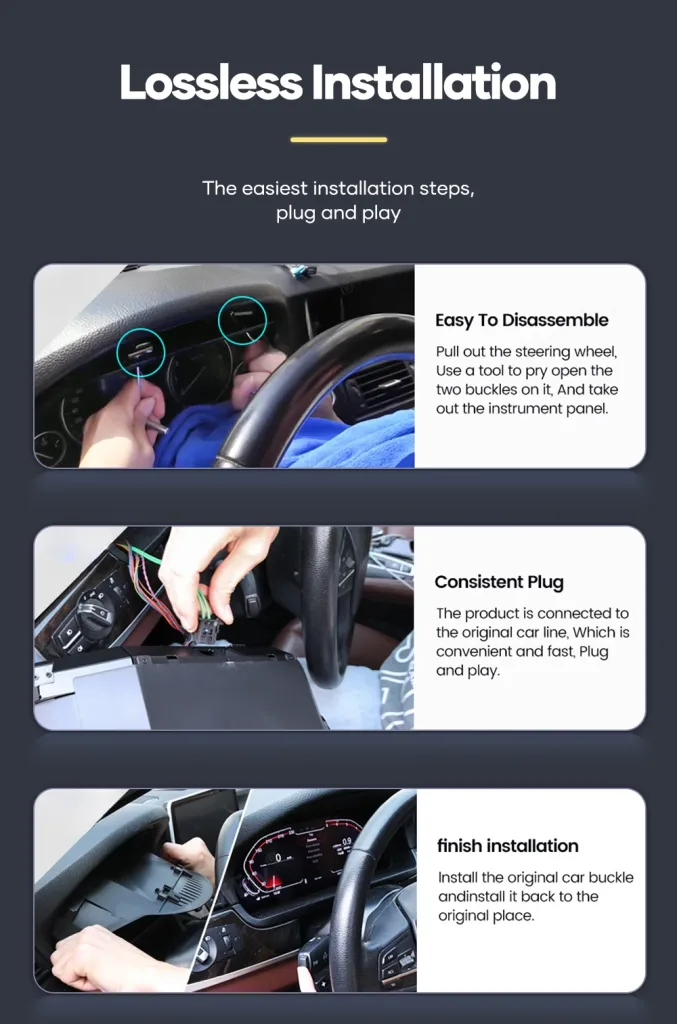 Цифровой кластер Mercedes ML GL 2005-2010 | 12.3″ CarPlay, Android Auto