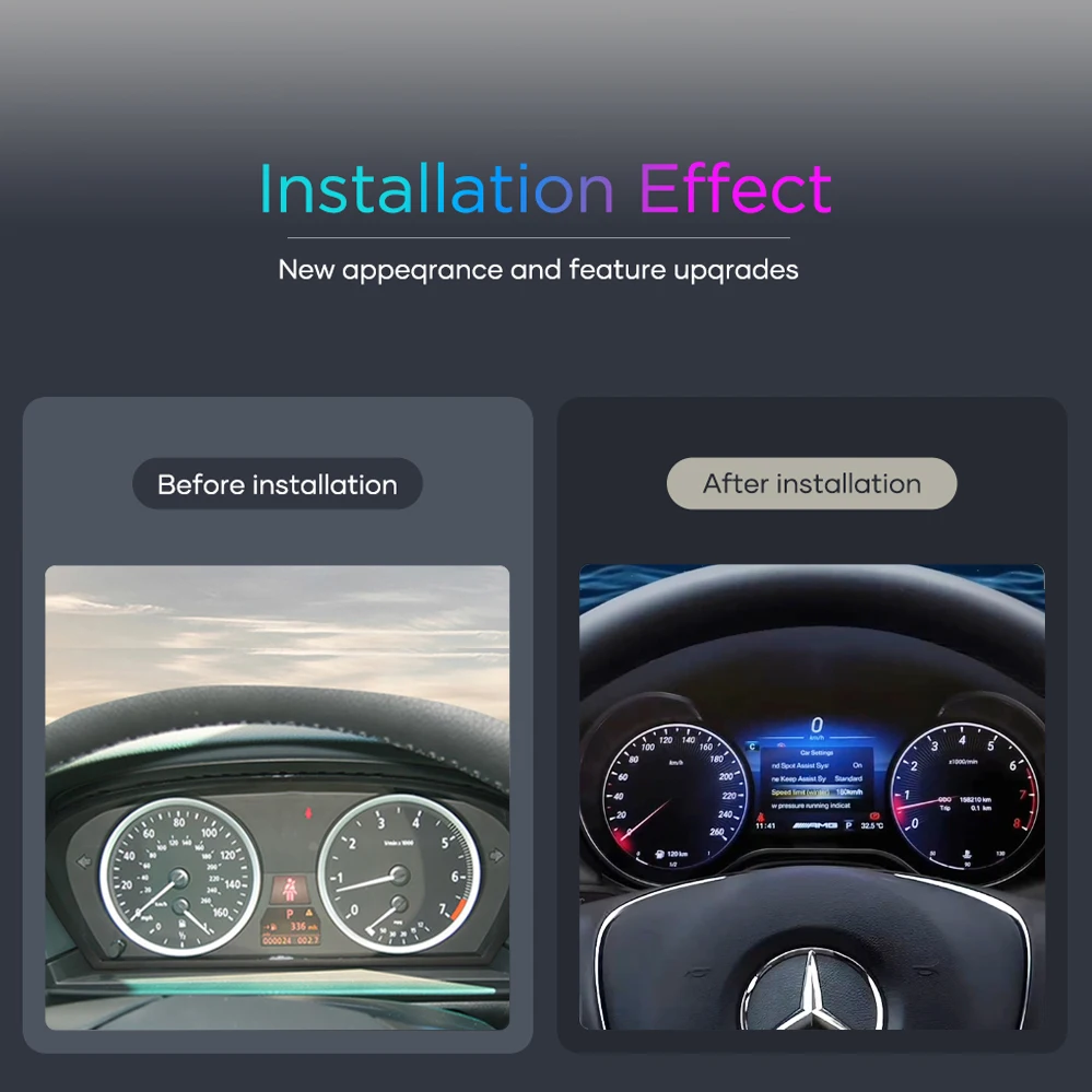 Цифровой кластер Mercedes ML GL 2005-2010 | 12.3″ CarPlay, Android Auto