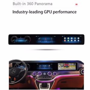 Mercedes Vito W447 Android Head Unit Triple Screen Upgrade 6 Головное устройство Mercedes-Benz Vito Android 2010-2016