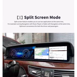 Модернизация головного устройства на базе Android для Mercedes S-Class | W221 | W222 | W223 2005–2020 гг. 5 Головное устройство Mercedes S-Class с Android