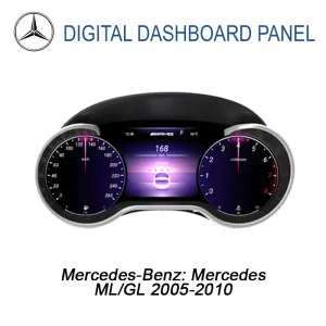 Цифровой кластер Mercedes ML GL 2005-2010 | 12.3″ CarPlay, Android Auto