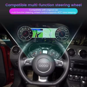 Audi TT Mk2 Virtual Cockpit – 12.3″ Digital Cluster for 8J 2008–2014 9 12,3-дюймовая цифровая панель приборов для Audi TT 2009-2013