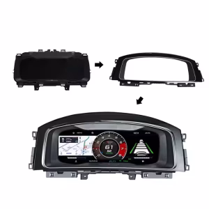VW Golf Mk7 Digital Cluster: Linux Retrofit for Passat B8 & Arteon 7 Mounting frame for Volkswagen Digital Instrument Cluster Golf 7 Passat B8 CC 12.3 inch display