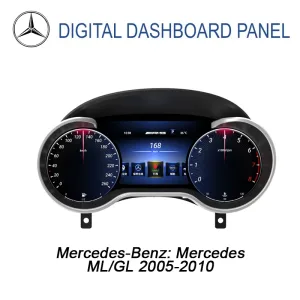 Цифровой кластер Mercedes ML GL 2012-2015 | 12.3″ CarPlay, Android Auto