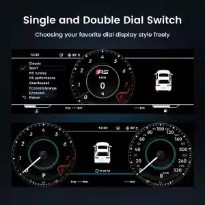 Ford Raptor Digital Cluster for 2009-2014 F150 | 13.1" Linux Virtual Cockpit 6 Кластер в стиле виртуального кокпита