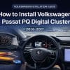 Как установить цифровой кластер Volkswagen Passat PQ