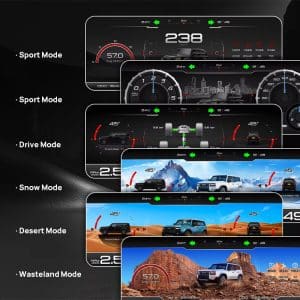 Цифровая приборная панель Nissan Patrol Y62 — поддержка нескольких языков