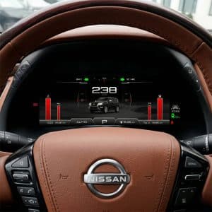 Цифровая приборная панель Nissan Patrol Y62