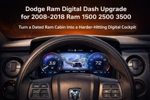 Цифровое обновление приборной панели Dodge Ram