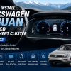 Как установить комбинацию приборов Volkswagen Tiguan с полностью ЖК-дисплеем 2017–2022 гг.
