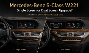 Обновление головного устройства Mercedes-Benz S-Class W221 на базе Android