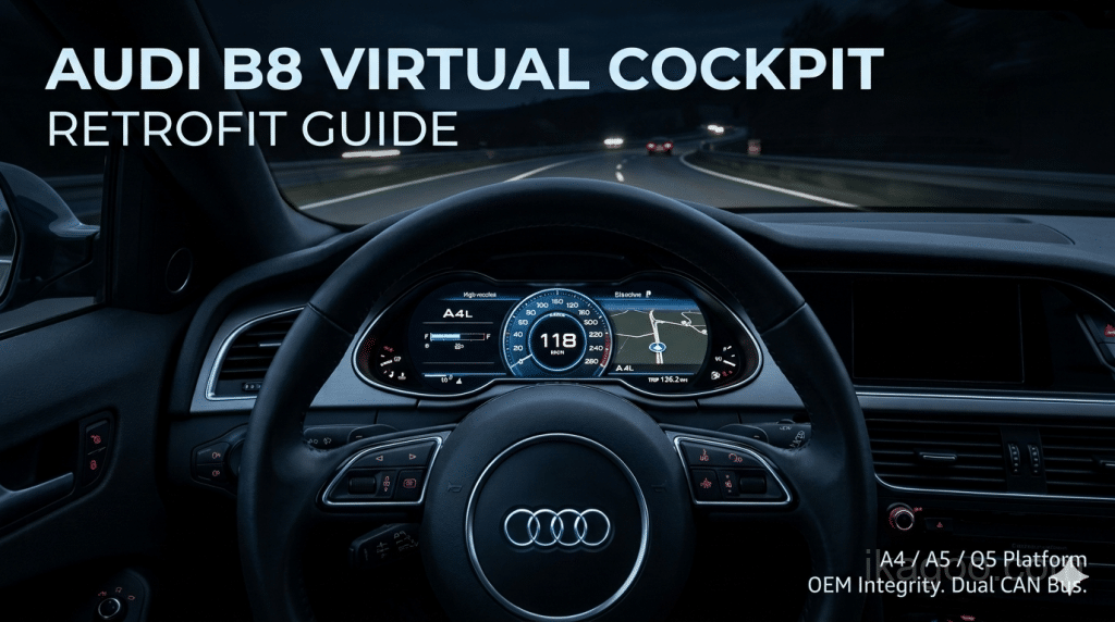 Установка Virtual Cockpit для Audi Q5 8R