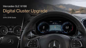 Обновление дисплея водителя: руководство по цифровой приборной панели Mercedes GLE W166