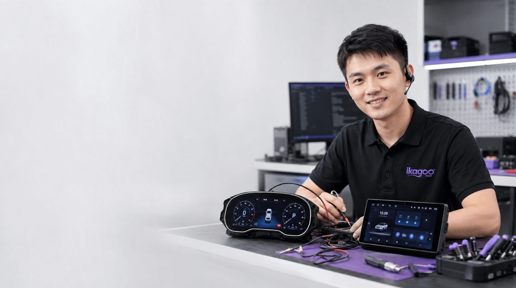 1-year hardware warranty, plus continued technical guidance and parts support.