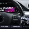 Модернизация цифровой приборной панели VW Passat B6, B7, CC: установка и типичные проблемы