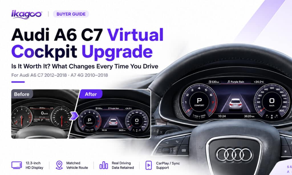 Модернизация виртуальной приборной панели Audi A6 C7: стоит ли оно того? Что меняется каждый раз, когда вы за рулём
