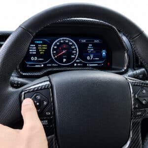 Toyota 4Runner цифровая приборная панель после установки