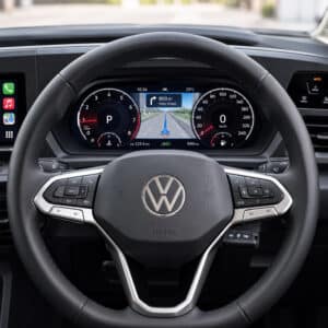 vw caddy digital cluster installed mk5