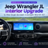 Обновление интерьера Jeep Wrangler JL: стоит ли двухэкранная кабина?