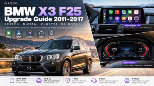 Руководство по модернизации BMW X3 F25 2011–2017: экран