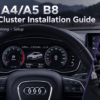 Руководство по установке цифровой приборной панели Audi A4 A5