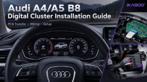 Руководство по установке цифровой приборной панели Audi A4 A5